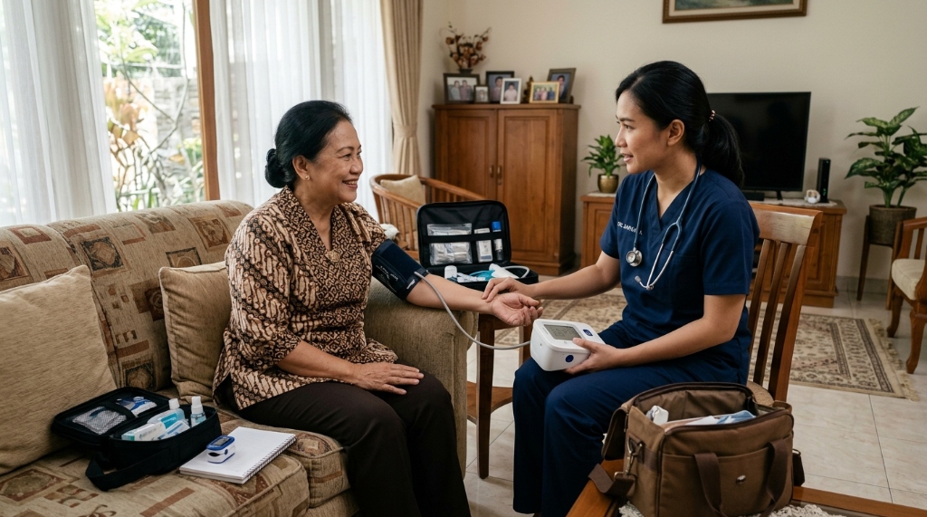 Visite Dokter ke Rumah